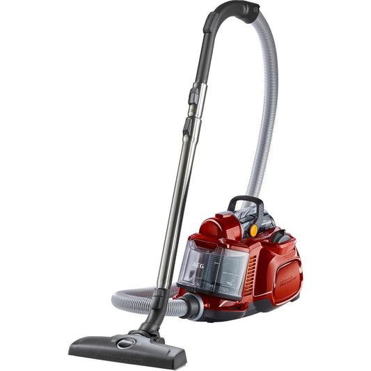 Aspirateur traineau alliant la collecte sans sac et une separation cyclonique