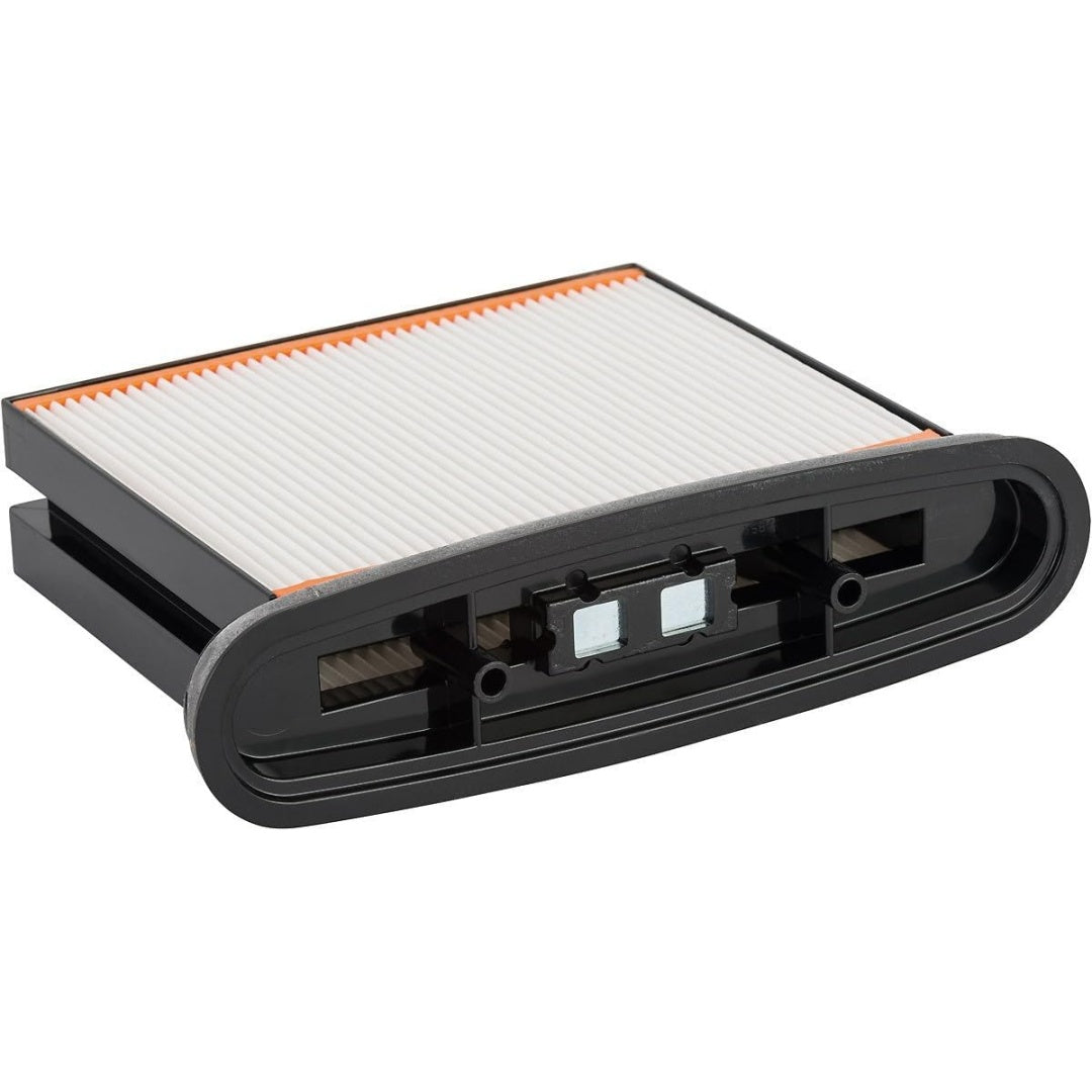 Filtre de remplacement avec des dimensions annoncees de 257 x 69 x 187 mm